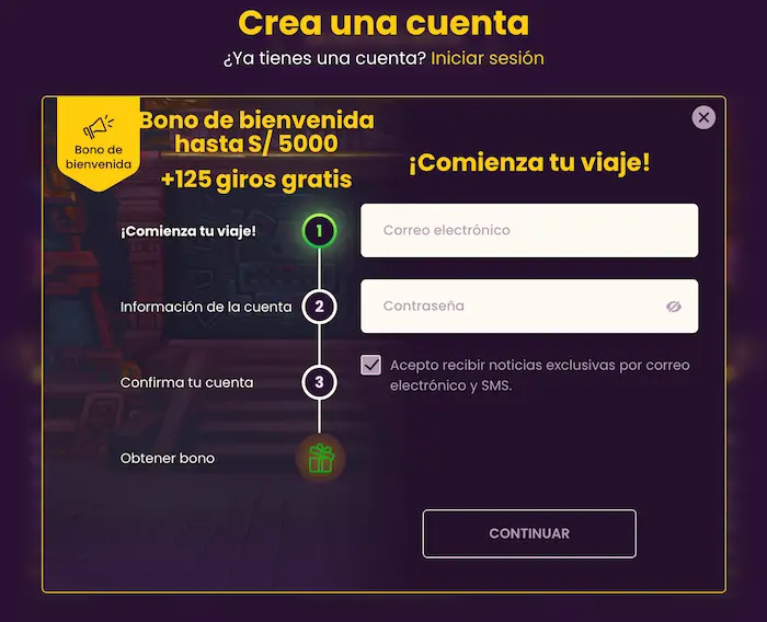 Bizzo Casino Login reg