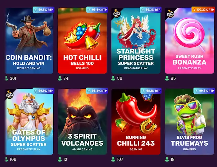 Bizzo Casino Juegos games1